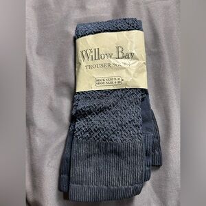 Willow Bay Navy Trouser Socks add to bundle for $1.50
